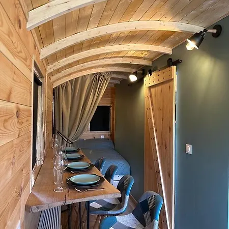 La Roulotte De Lois & Clara Luksusowy namiot Arc-en-Barrois